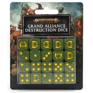 Grand Alliance Destruction Dice Set