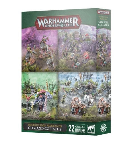 Destruction Warbands: Gitz and Goliaths