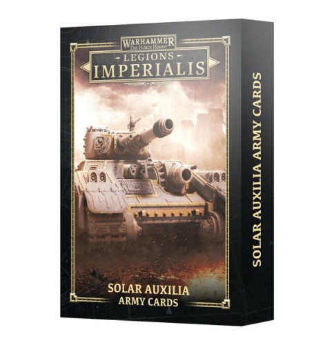 Legions Imperialis: Solar Auxilia Army Cards Pack (ENG)