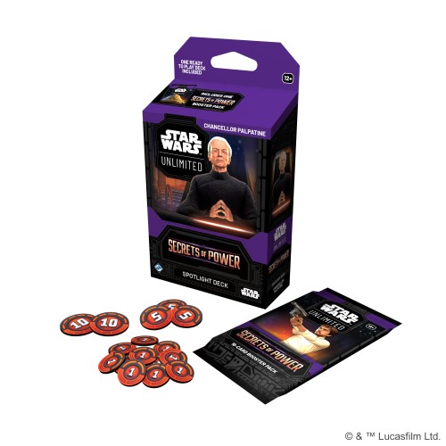 Star Wars: Unlimited - Secrets of Power - Spotlight Deck Chancellor Palpatine
