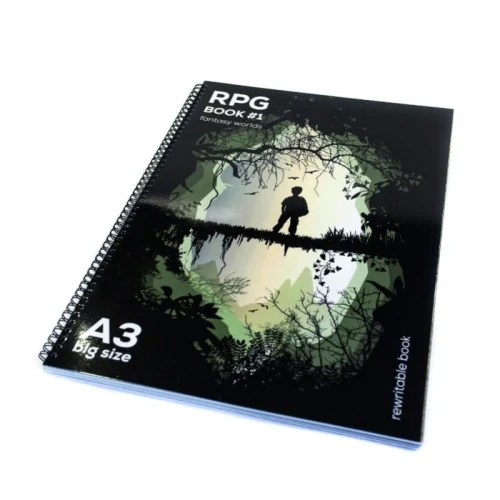 RPG Book - Fantasy Worlds - Format A3