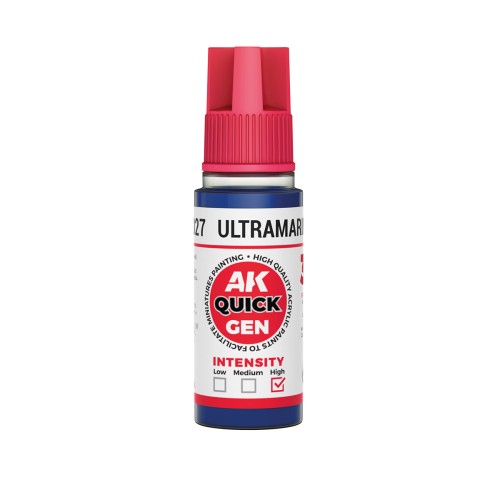 AK Quick GEN Ultramarine Blue 18ml - AK17027