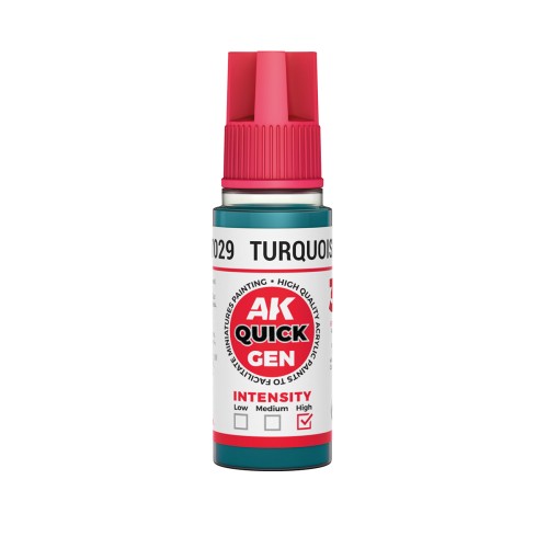 AK Quick GEN Turquoise Blue 18ml - AK17029