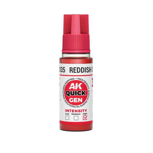AK Quick GEN Reddish Orange 18ml - AK17035