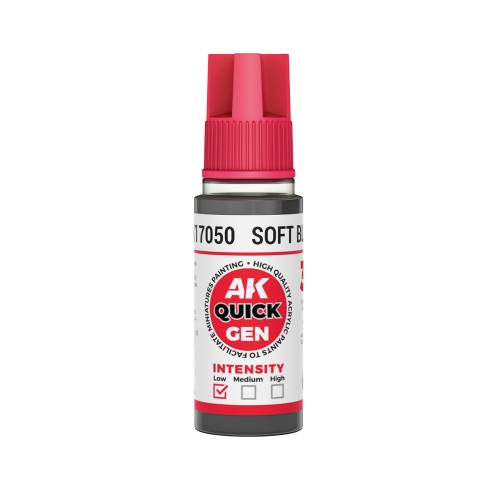 AK Quick GEN Soft Black 18ml - AK17050