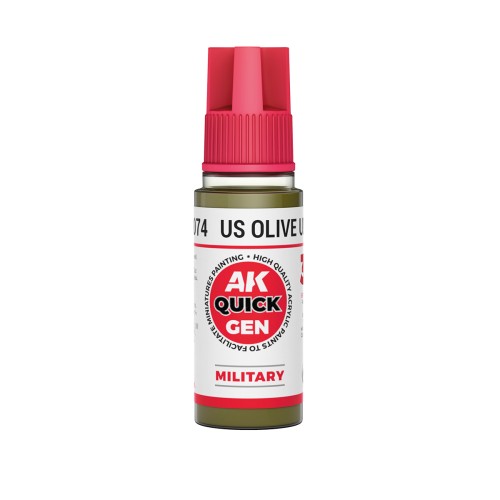 AK Quick GEN US Olive Uniform 18ml - AK17074