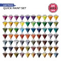 AK Quick GEN 72 Colors Paint Set