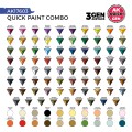 AK Quick GEN 100 Colors Combo Paint Set