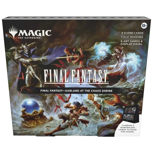 MTG Final Fantasy Scene Box Garland at the Chaos Shrine