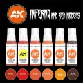 AK 3GEN Inferno and Red Models Set