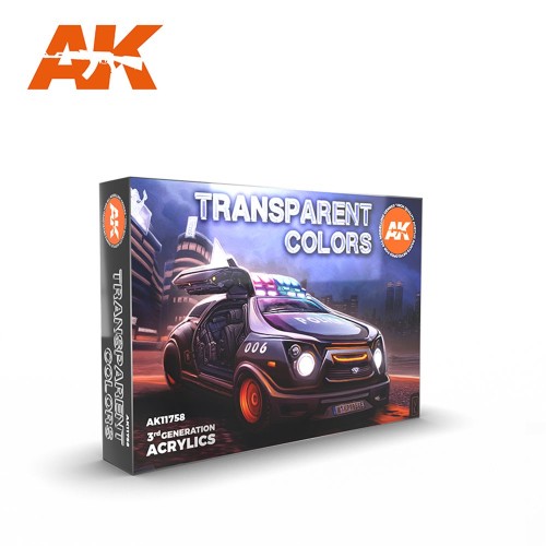 AK 3GEN Transparent Colors Set