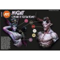 AK 3GEN Night Creatures Flesh Tones Set