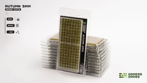 Grass tufts - 5 mm - Autumn (Small)