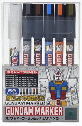 Gundam Marker Pouring Ink Set 