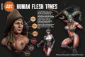 AK Interactive Human Flesh Tones Set