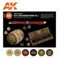 AK Interactive: OLD & WEATHERED WOOD VOL 1 