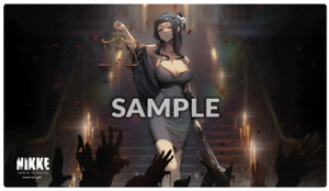 Mata Bushiroad Rubber Vol. 10 GODDESS OF VICTORY: NIKKE Design B: "KILL THE LORD - D:Killer Wife"