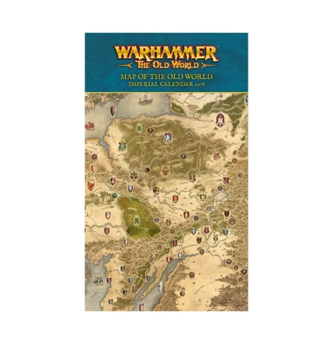 Warhammer The Old World: Map of the Old World Imperial Calendar