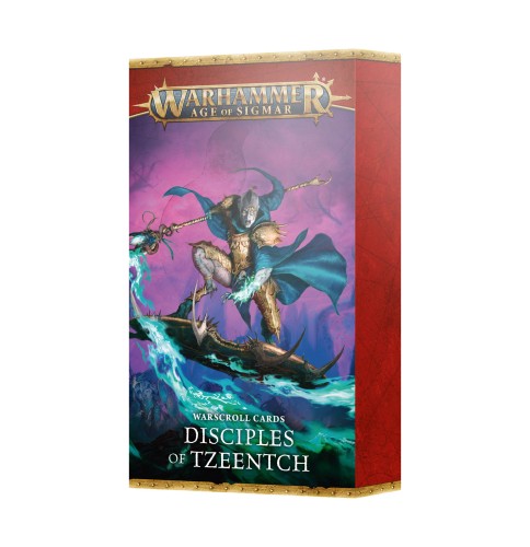 Warscroll Cards: Disciples of Tzeentch (ENG)