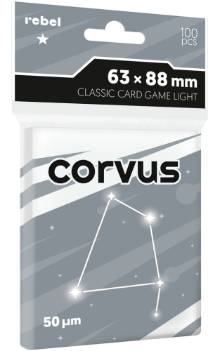 Koszulki Rebel 63x88 mm Corvus Light