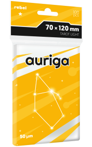 Koszulki Rebel 70x120 mm Auriga Light