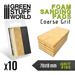 GSW Foam Sanding Pads 180 grit  