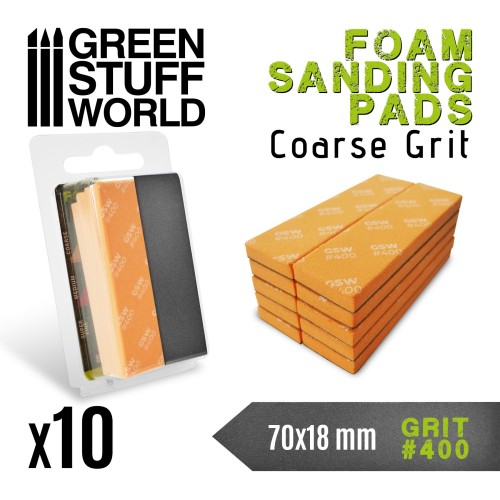 GSW Foam Sanding Pads 400 grit