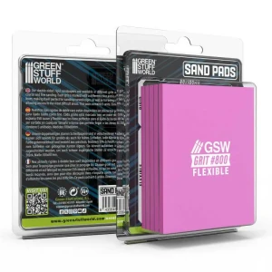 GSW Flexible Sanding Pads 800 grit