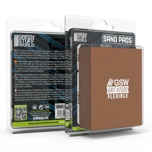 GSW Flexible Sanding Pads 2500 grit