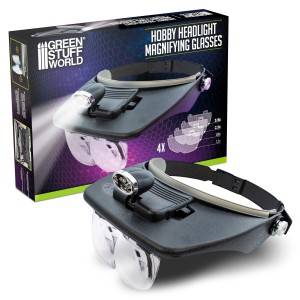 Szkło powiększające z latarką