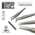 Anti-magnetic modeling tweezers