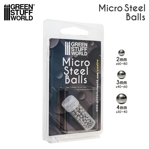 Micro Steel Balls (2-4mm)