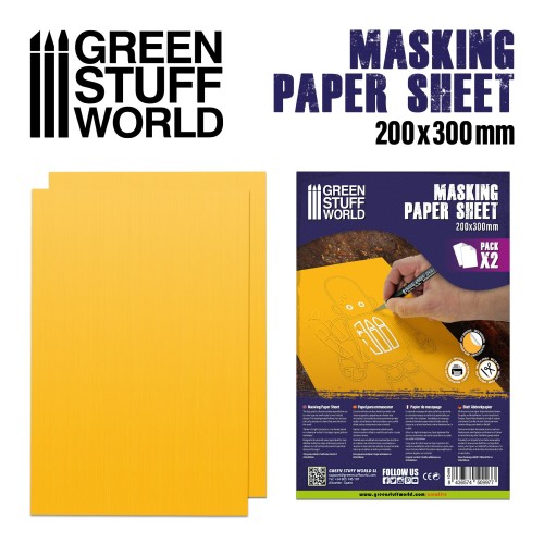 Airbrush masking film