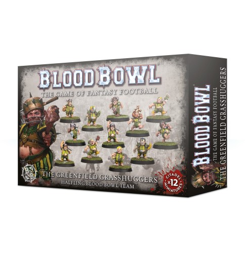 BLOOD BOWL: Greenfield Grashuggers-Halfling Team