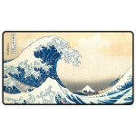 Mata The Great Wave off Kanagawa Black Stitched