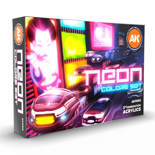 AK 3GEN Neon Colors Set