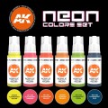 AK 3GEN Neon Colors Set