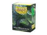 Dragon Shield Matte Dual - Apple Green & Silver 