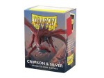 Dragon Shield Matte Dual - Crimson & Silver 