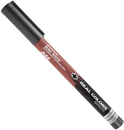 AK - Marker - Rotbraun Red Brown  RAL 8012 - RCM019