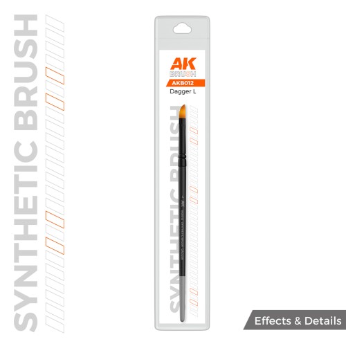 AK Synthetic Brush – Dagger L