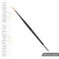AK Synthetic Brush – Liner 17mm