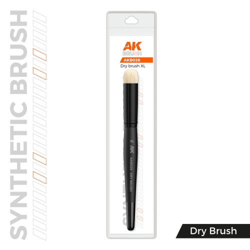 AK Synthetic Brush – Dry Brush XL
