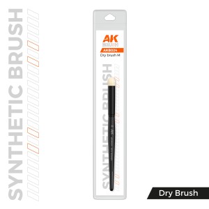 AK Synthetic Brush – Dry Brush M
