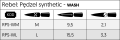 Pędzel syntetyczny - Wash - M