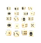 Warhammer Ivory Dice 
