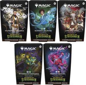 Secrets of Strixhaven - Zestaw 5 Commander Deck