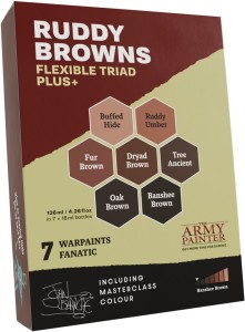 The Army Painter Flexible triad - Ruddy Browns