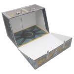 Walizka magnetyczna z 1 kolorową metalową płytką 