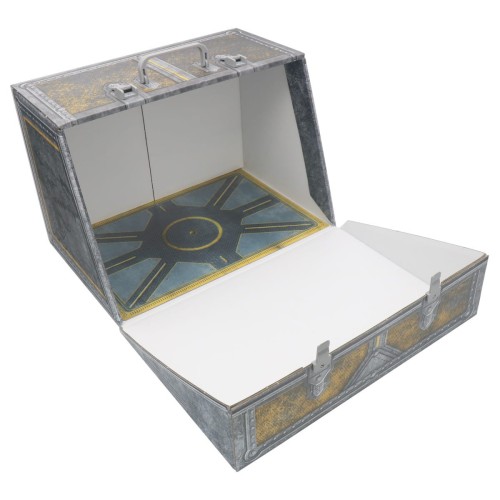 Walizka magnetyczna z 1 kolorową metalową płytką 